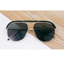 Designer Oversized Sunglasses - Polycarbonate Mirror Alloy Frame 60mm
