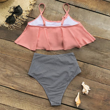 High Waisted Bikini Set - Classic Spandex Vintage-Inspired Flattering