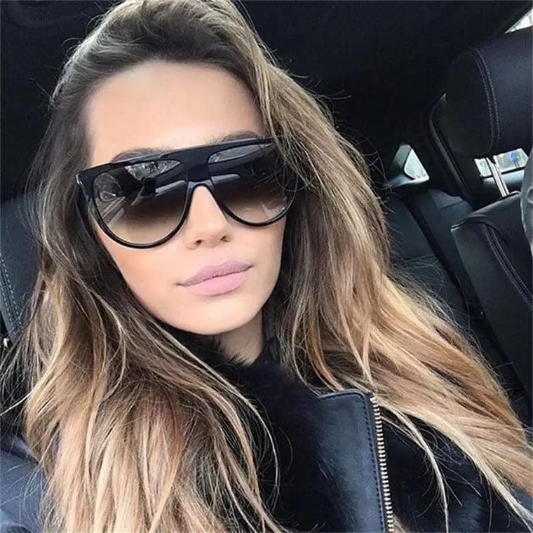 Kim Kardashian Vintage Sunglasses - Multi-Lens UV400 Statement Design