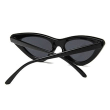 Vintage Cat Eye Sunglasses - CR-39 Mirrored Alloy Frame UV Protection