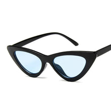 Vintage Cat Eye Sunglasses - CR-39 Mirrored Alloy Frame UV Protection
