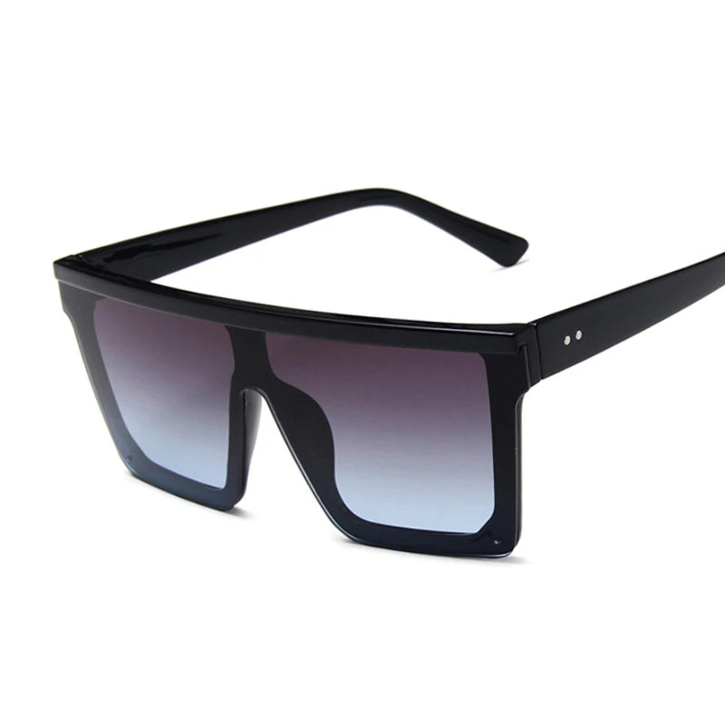 Classic Retro Sunglasses - Mirrored Anti-Reflective UV400 Plastic Frame