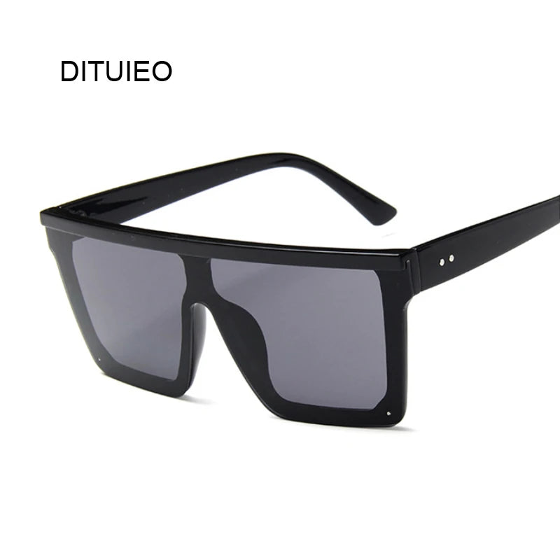 Classic Retro Sunglasses - Mirrored Anti-Reflective UV400 Plastic Frame