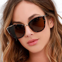 Stylish Ladies Sunglasses - UV400 Gradient Lightweight Plastic Frame