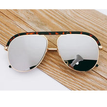 Designer Oversized Sunglasses - Polycarbonate Mirror Alloy Frame 60mm