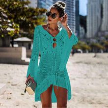 Lace Hollow Beach Dress - Lightweight Cotton Nylon Breathable Romantic