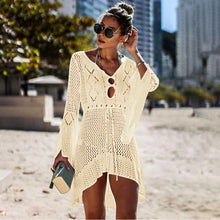 Lace Hollow Beach Dress - Lightweight Cotton Nylon Breathable Romantic