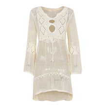 Lace Hollow Beach Dress - Lightweight Cotton Nylon Breathable Romantic