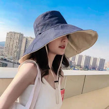 Big Eaves Summer Sun Hat - Premium Paper Straw Adjustable Wide Brim