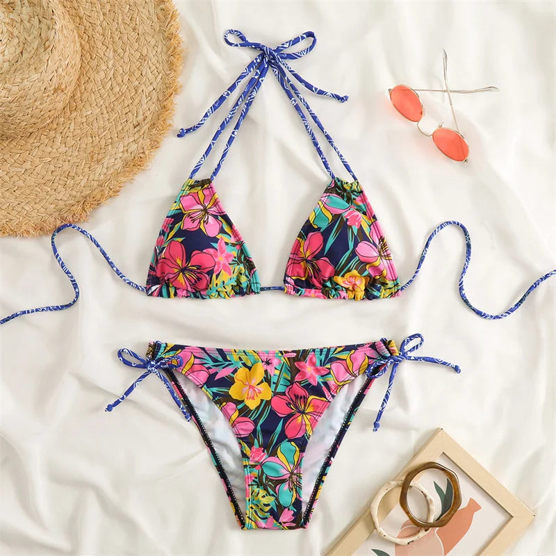 Classic Sexy Bikini Set - Lightweight Nylon Simple Sophisticated Design