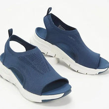 Summer Beach Sandals - Microfiber Platform Rubber Outsole Elegant Design